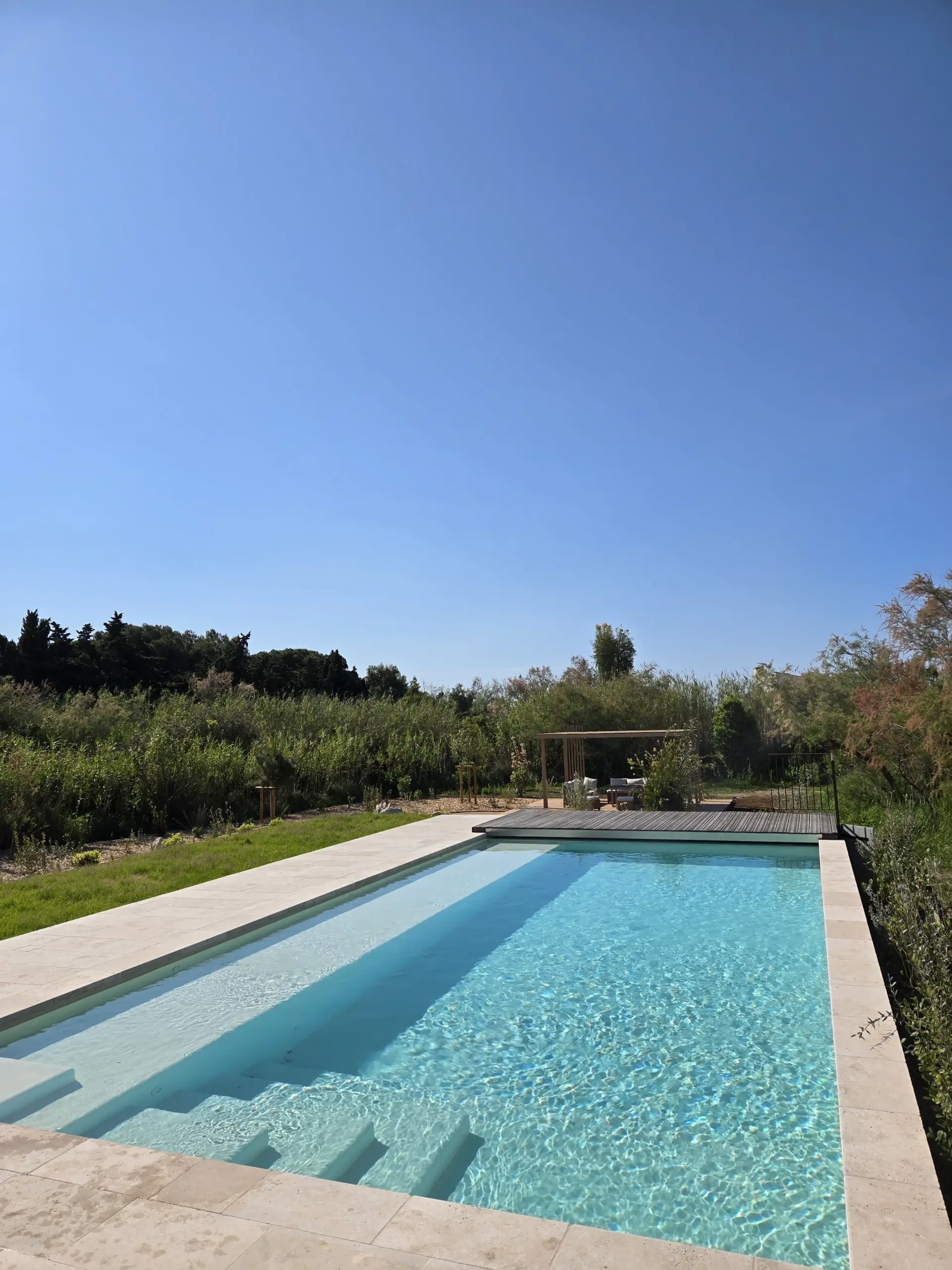 mas du couvin - piscine